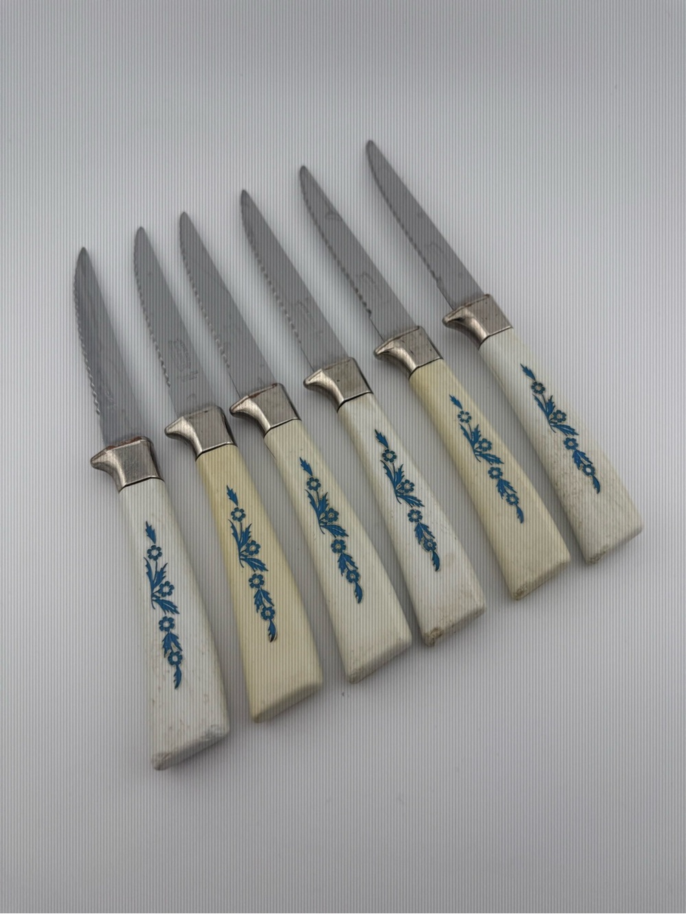 Sheffield Blue Cornflower Knives set of 6